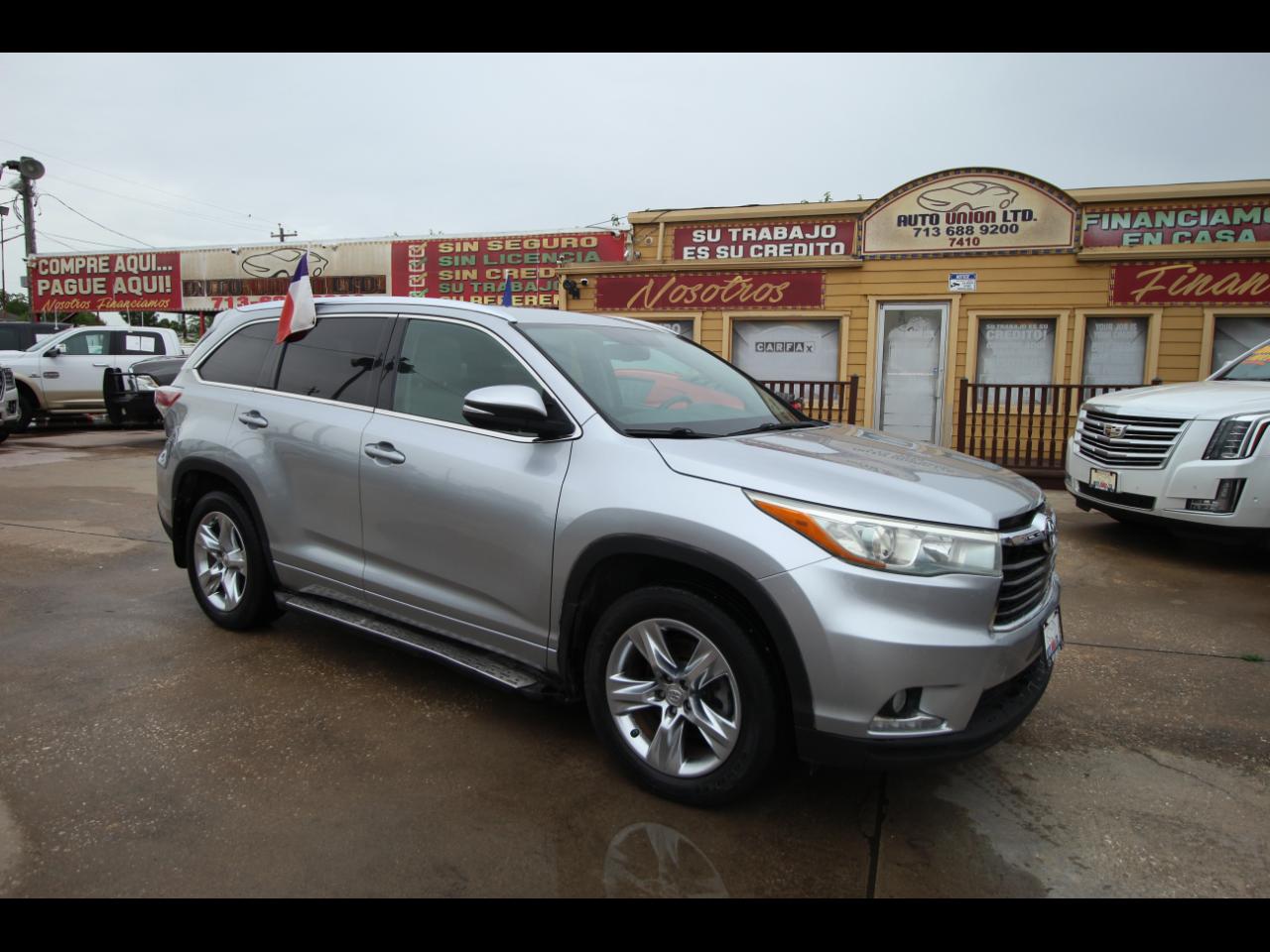 Toyota Highlander Limited FWD V6 2015