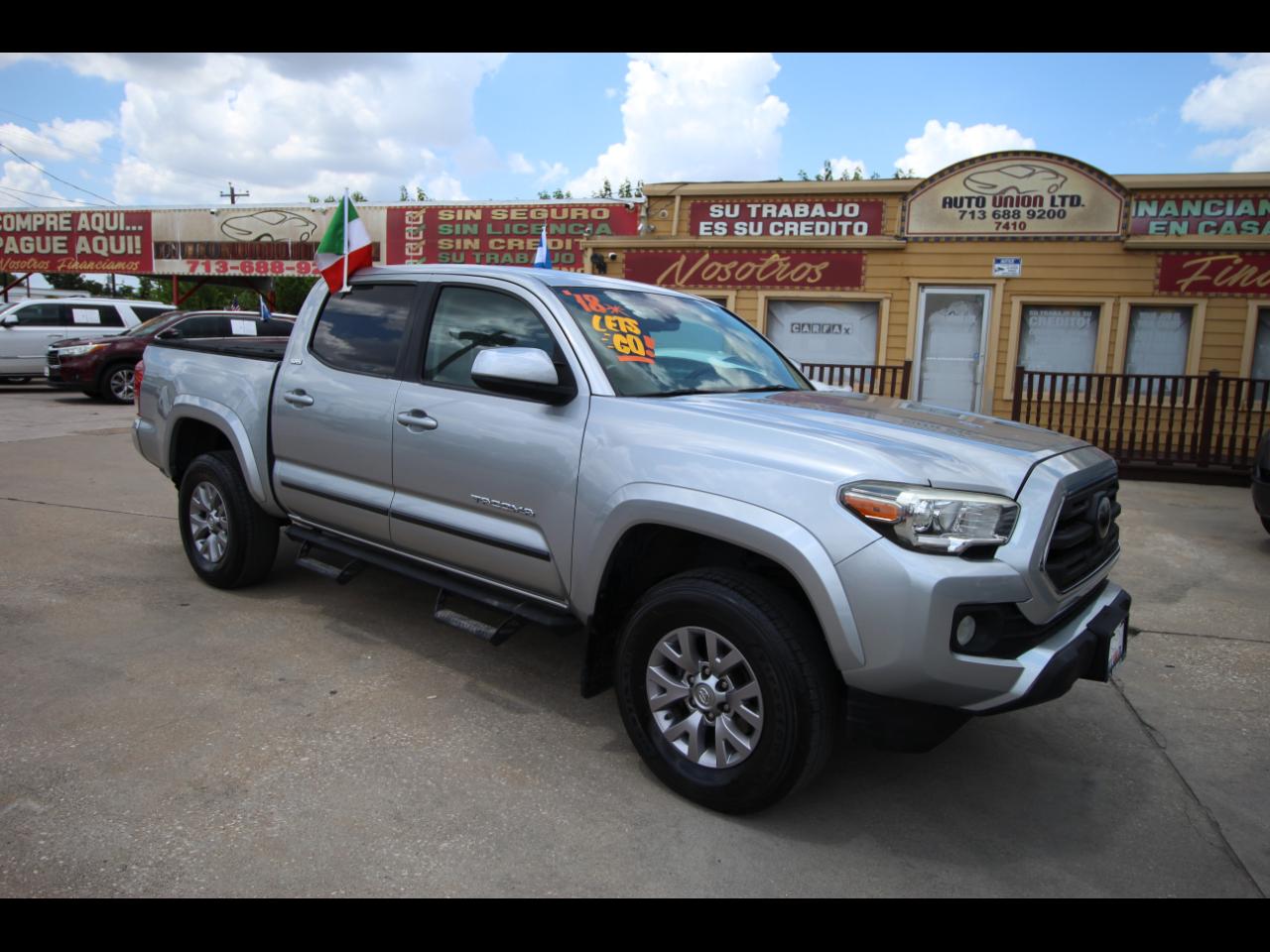 Toyota Tacoma SR5 Double Cab Long Bed V6 5AT 2WD 2018