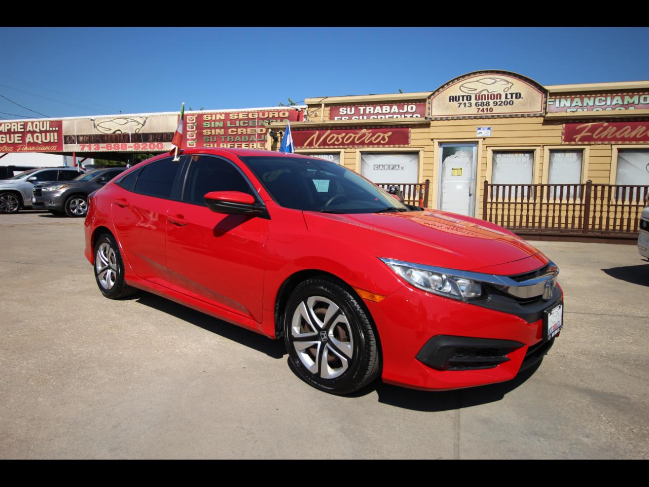 Honda Civic LX Sedan CVT 2017