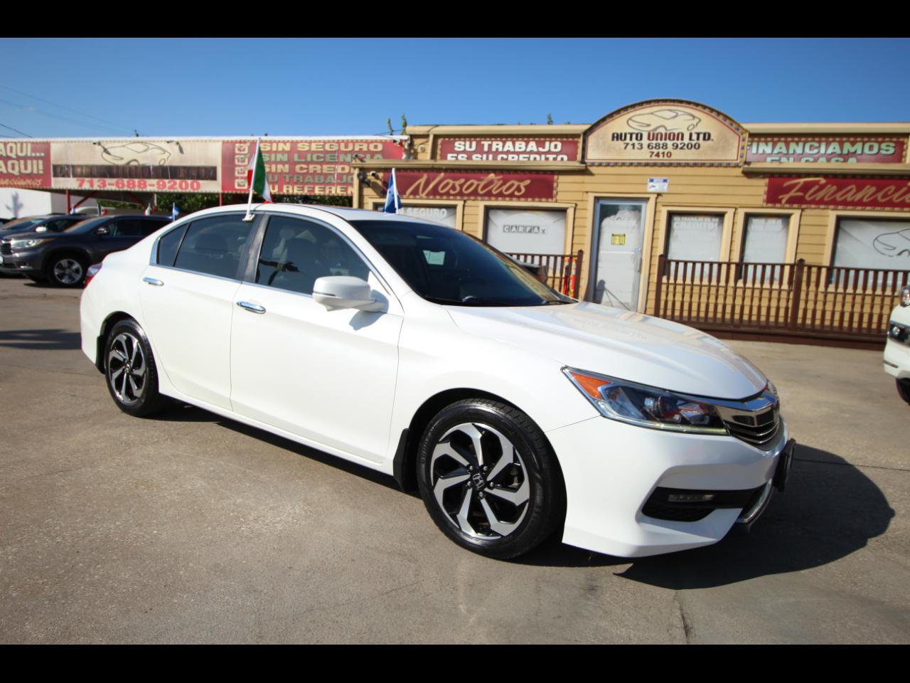 Honda Accord EX-L Sedan CVT 2017