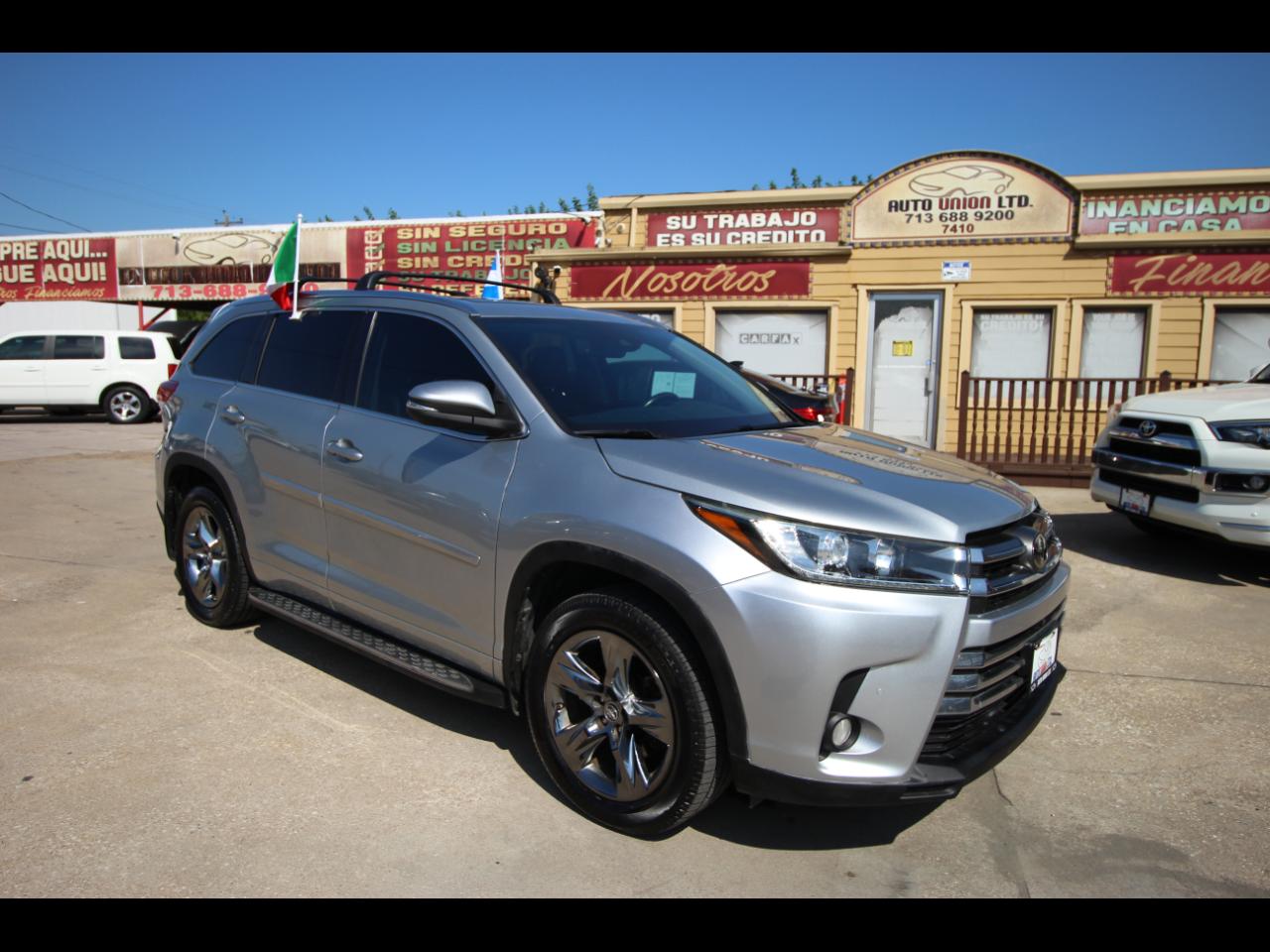 Toyota Highlander Limited FWD V6 2017
