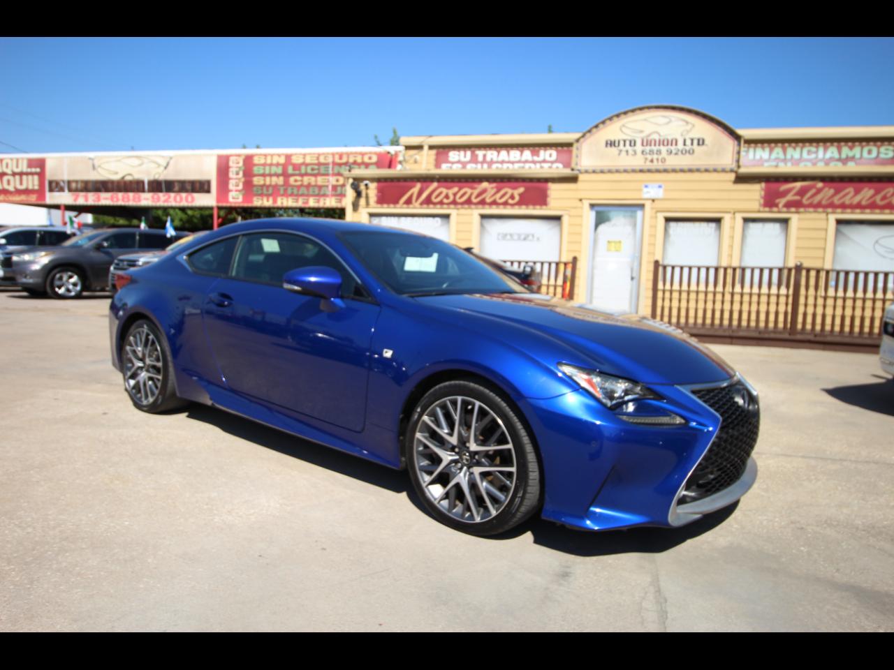 2015 Lexus RC 350 RWD