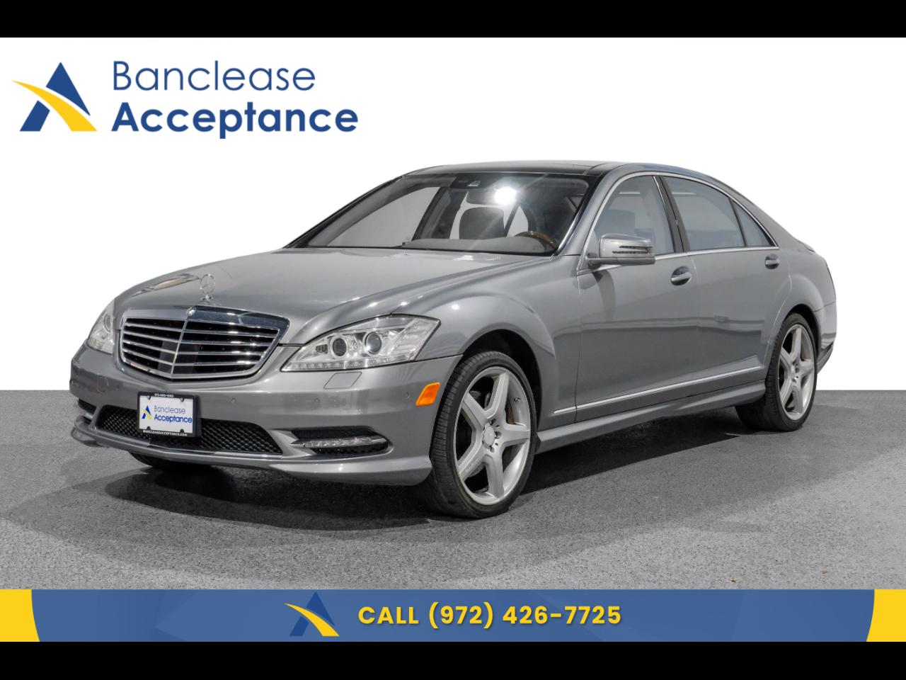 Silver 2011 Mercedes-Benz S-Class Sedan Rear-Wheel Drive Automatic
