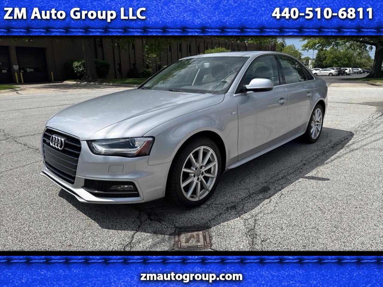 2016 Audi A4 2.0T Premium Plus quattro Sedan AWD 8A