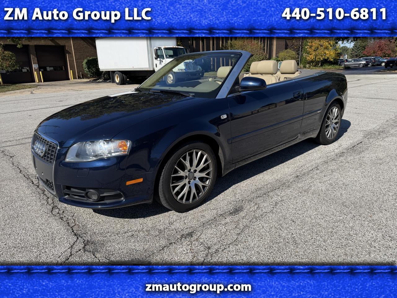 Audi A4 2.0T Cabriolet FrontTrak Multitronic 2009