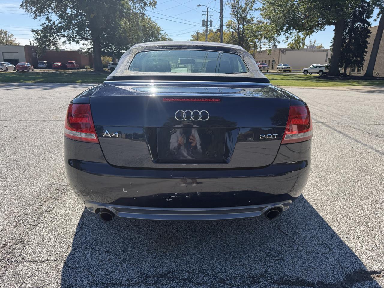 Audi A4 2.0T Cabriolet FrontTrak Multitronic 2009