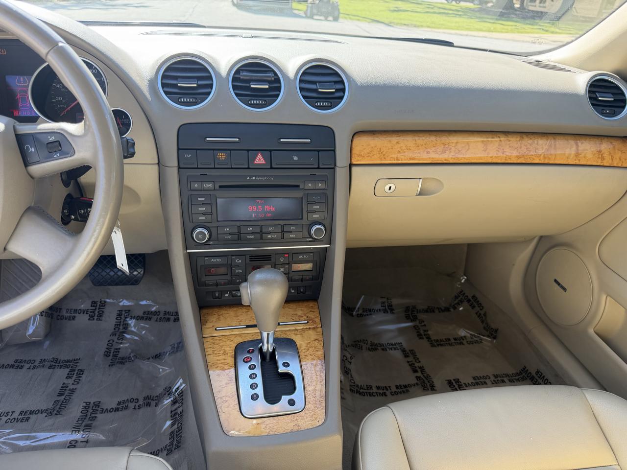 Audi A4 2.0T Cabriolet FrontTrak Multitronic 2009