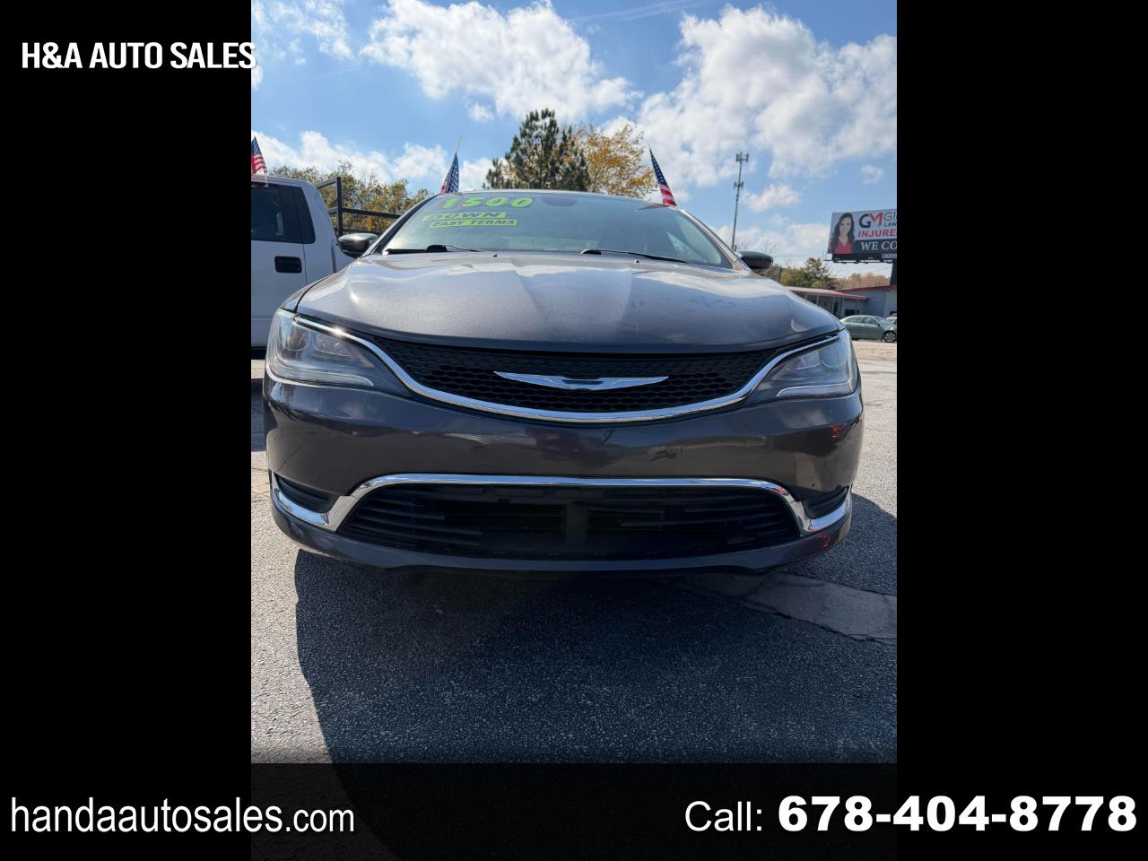 2017 Chrysler 200 Limited Platinum