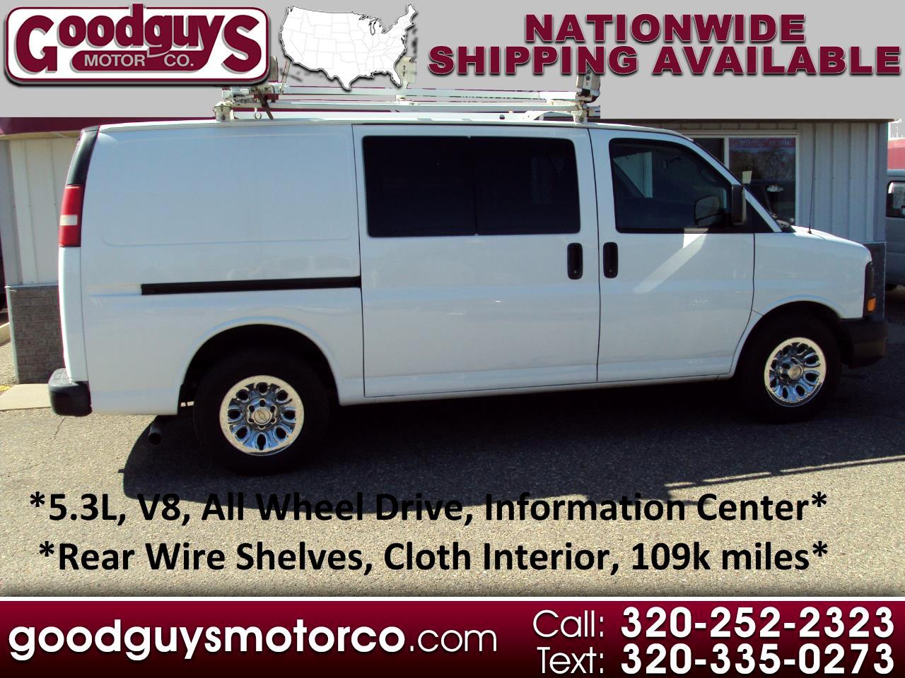 Used 2014 Chevrolet Express Cargo Van Awd 1500 135 For Sale In St Cloud Mn 56301 Goodguys Motor Co