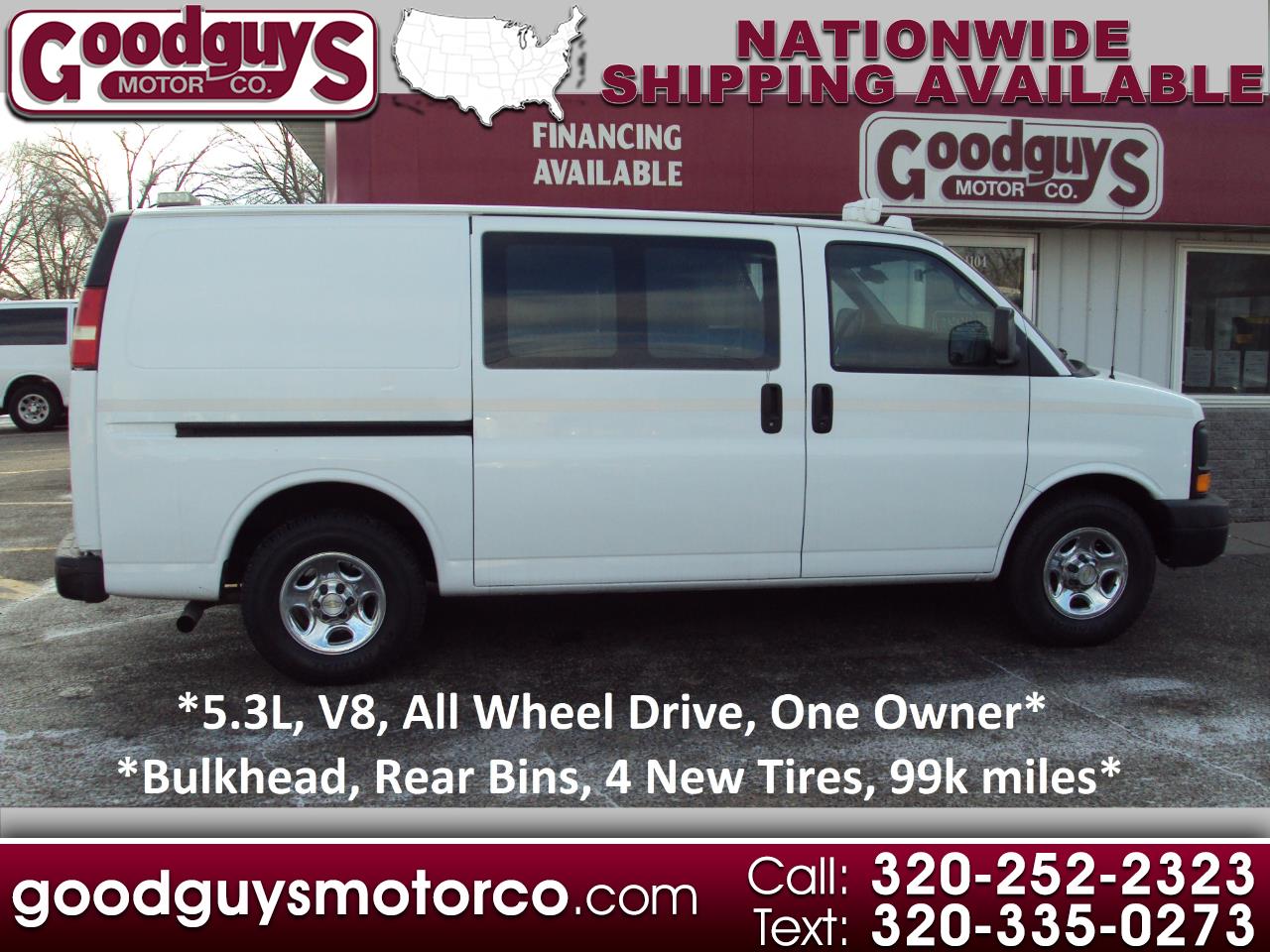 2008 chevrolet express cargo