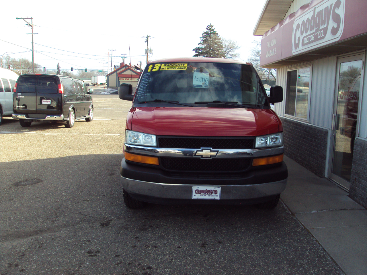 Chevrolet Express Passenger AWD 1500 135" LT 2013