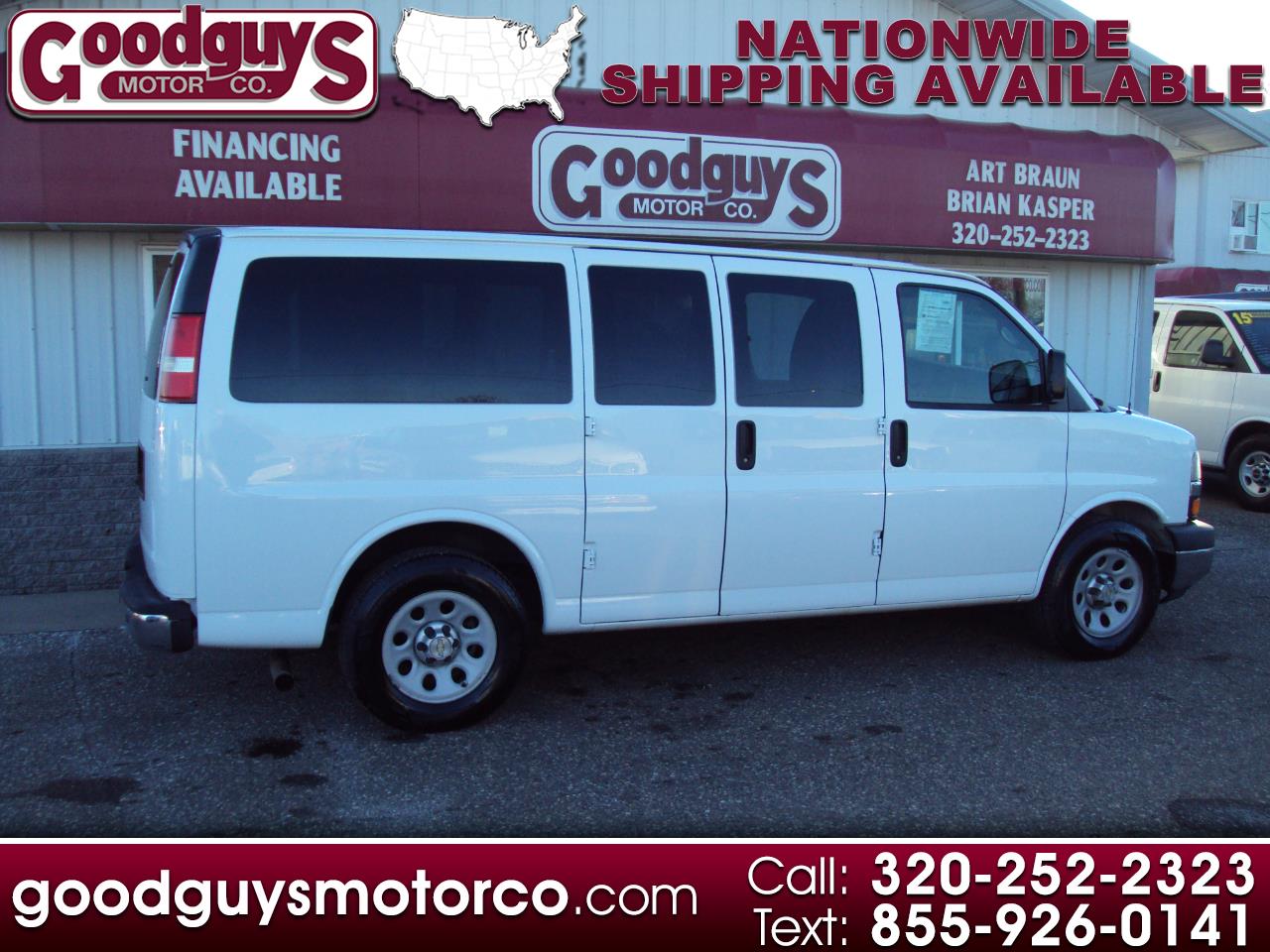 2013 Chevrolet Express Passenger AWD 1500 135" LT