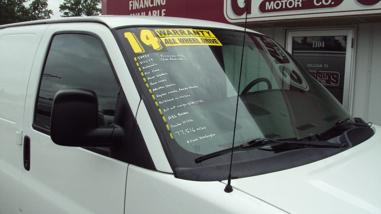 2014 Chevrolet Express Cargo Van 1500 photo 30
