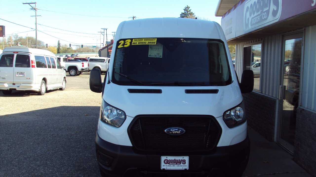 Ford Transit Cargo Van T-250 148" Med Rf 9070 GVWR AWD 2023 Ford Transit Cargo Van T-250 148" Med Rf 9070 GVWR AWD 2023