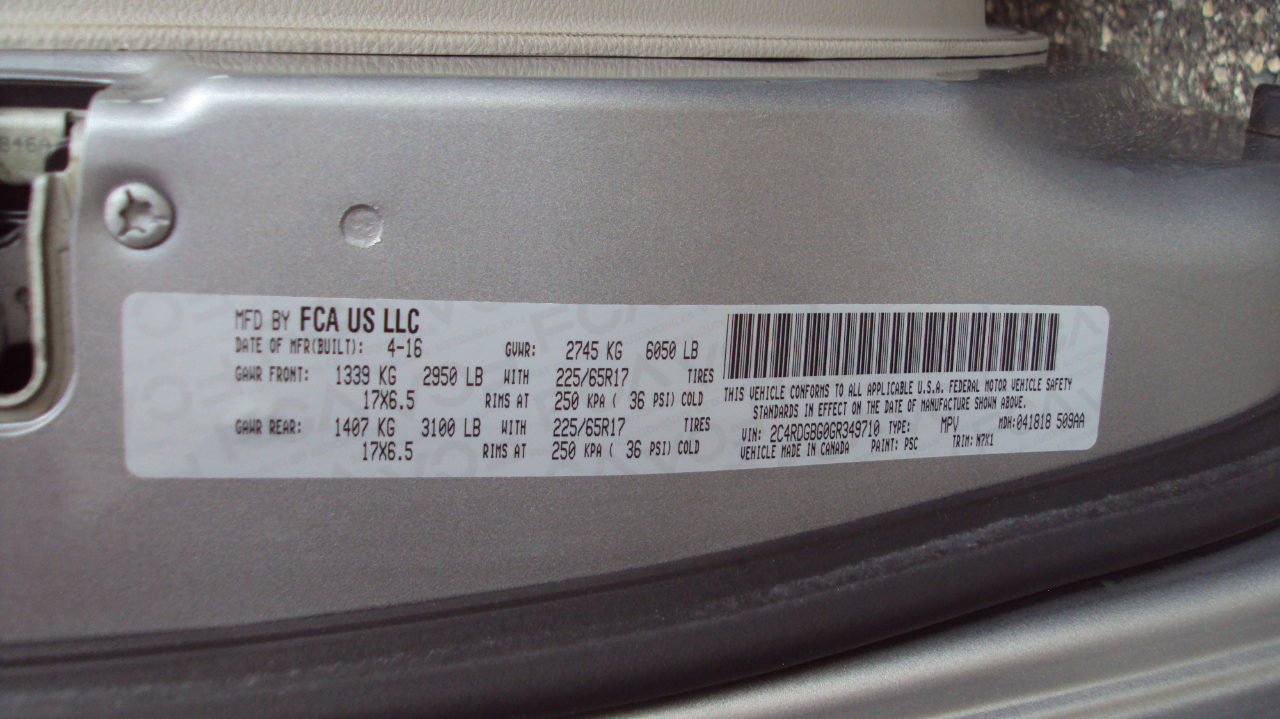 Dodge Grand Caravan 4dr Wgn SE Plus 2016 Dodge Grand Caravan 4dr Wgn SE Plus 2016