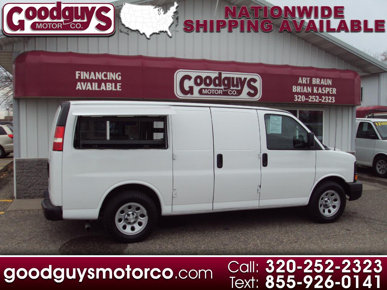 2014 Chevrolet Express Cargo Van AWD 1500 135"