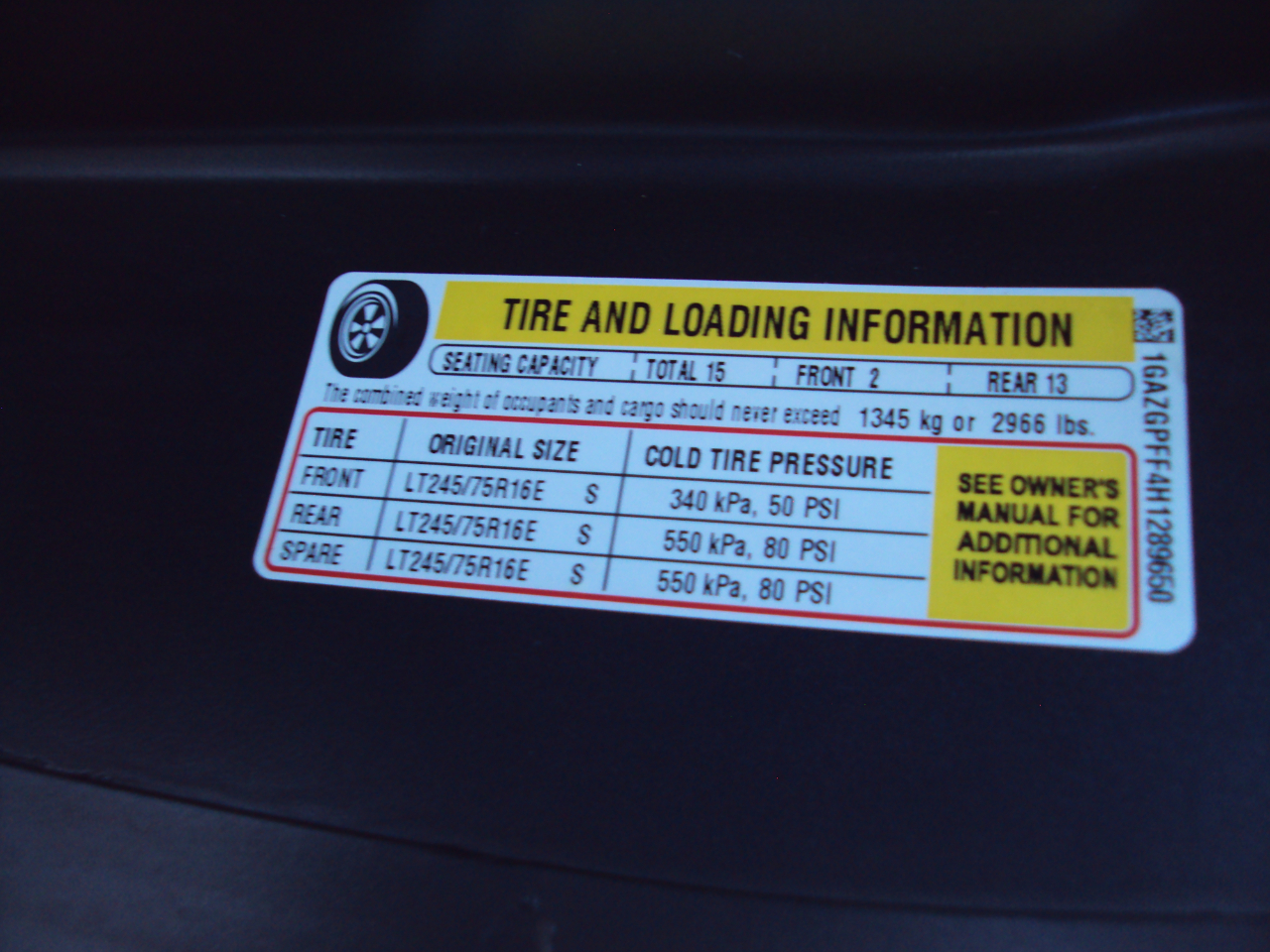 Chevrolet Express Passenger  2017