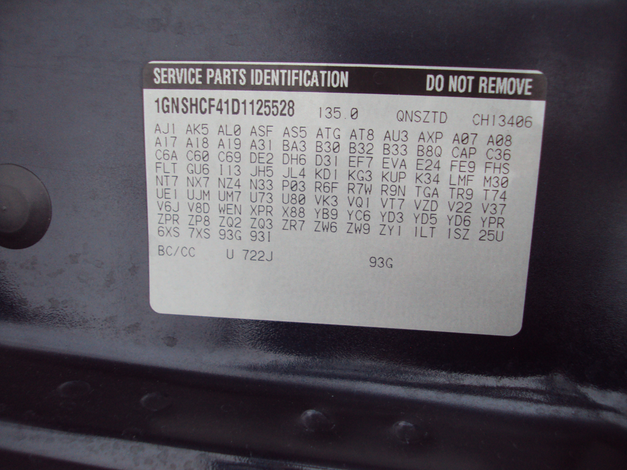 Chevrolet Express Passenger AWD 1500 135" LT 2013