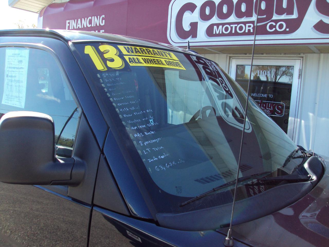 Chevrolet Express Passenger AWD 1500 135" LT 2013