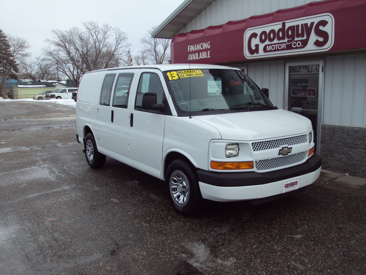 Chevrolet Express Cargo Van AWD 1500 135" 2013