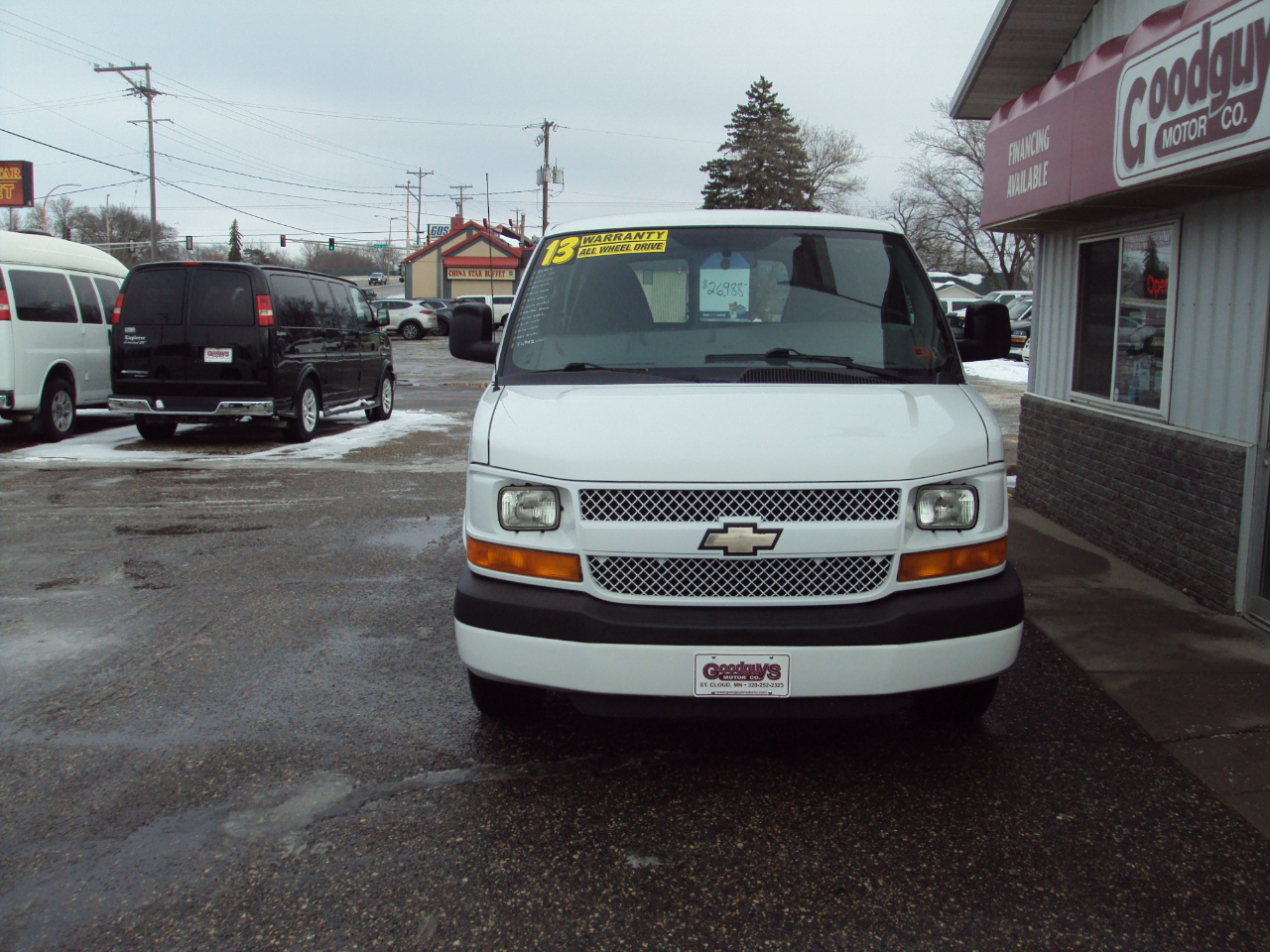 Chevrolet Express Cargo Van AWD 1500 135" 2013