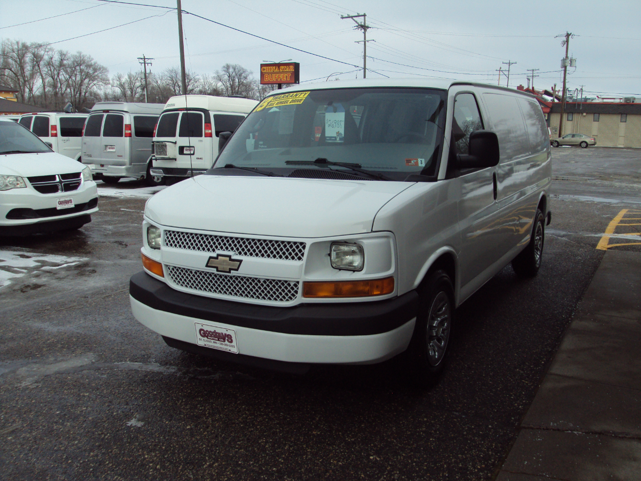 Chevrolet Express Cargo Van AWD 1500 135" 2013