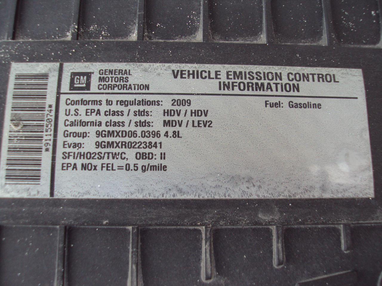 Chevrolet Express Cargo Van  2009