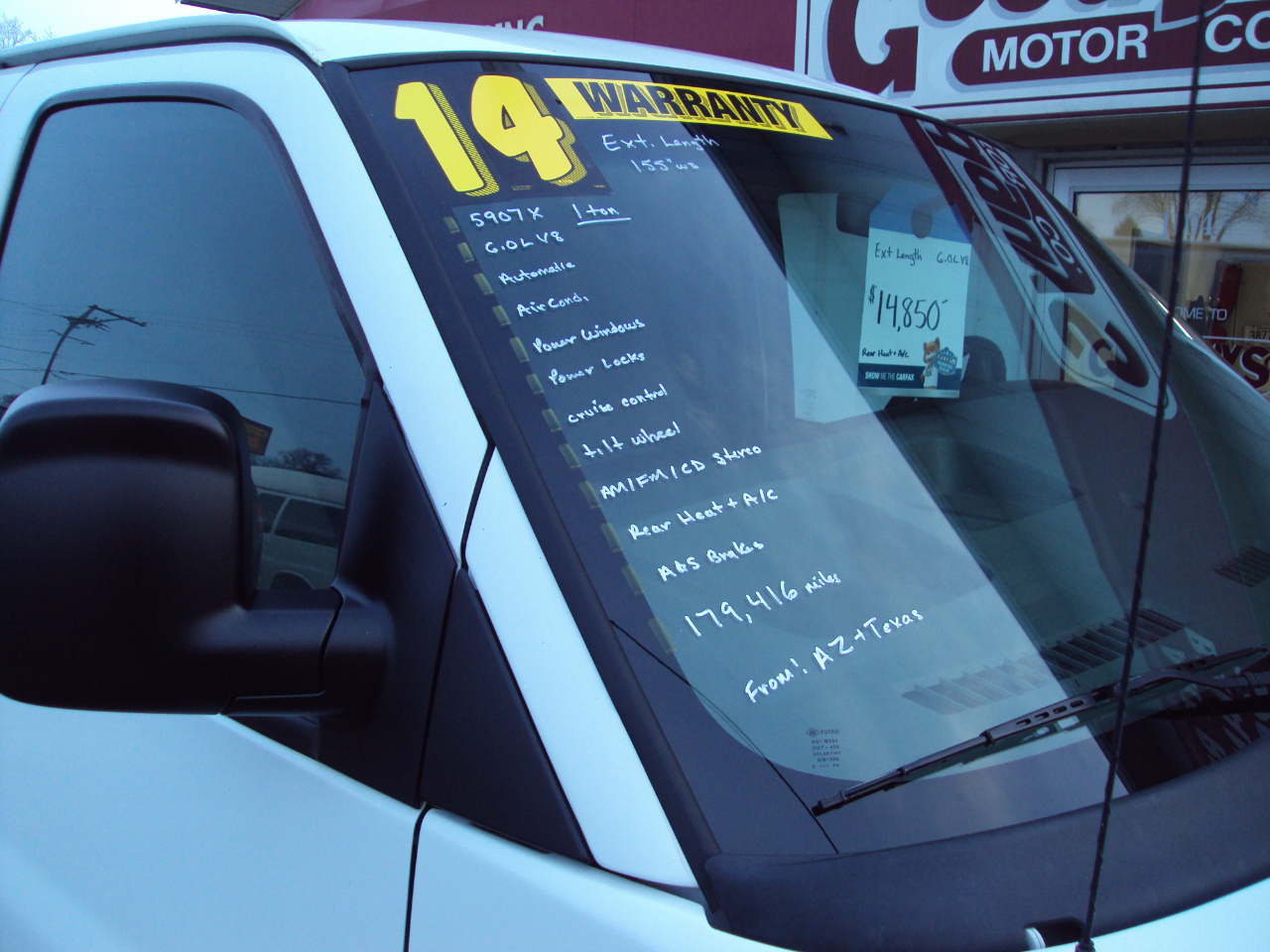 Chevrolet Express Cargo Van  2014