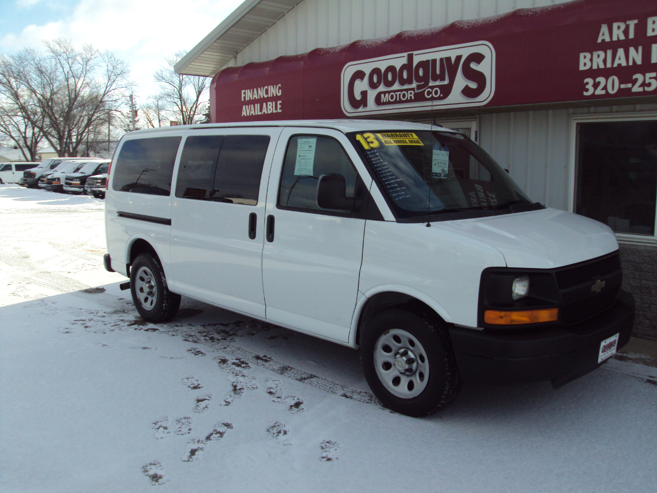 Chevrolet Express Cargo Van  2013