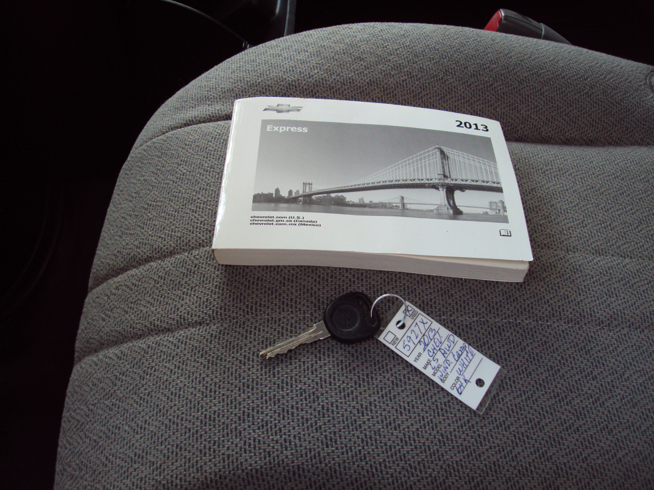 Chevrolet Express Cargo Van  2013