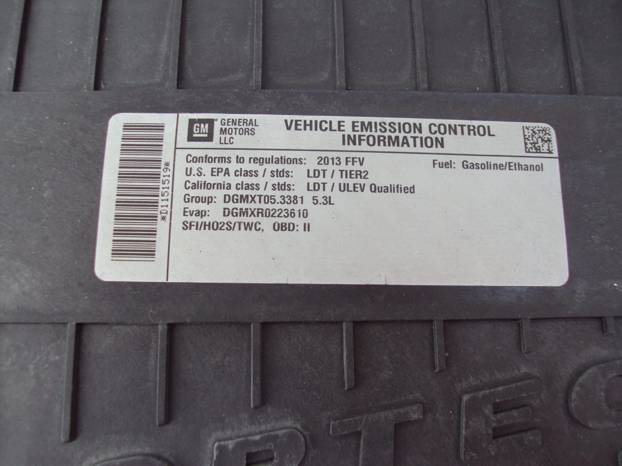 Chevrolet Express Cargo Van  2013