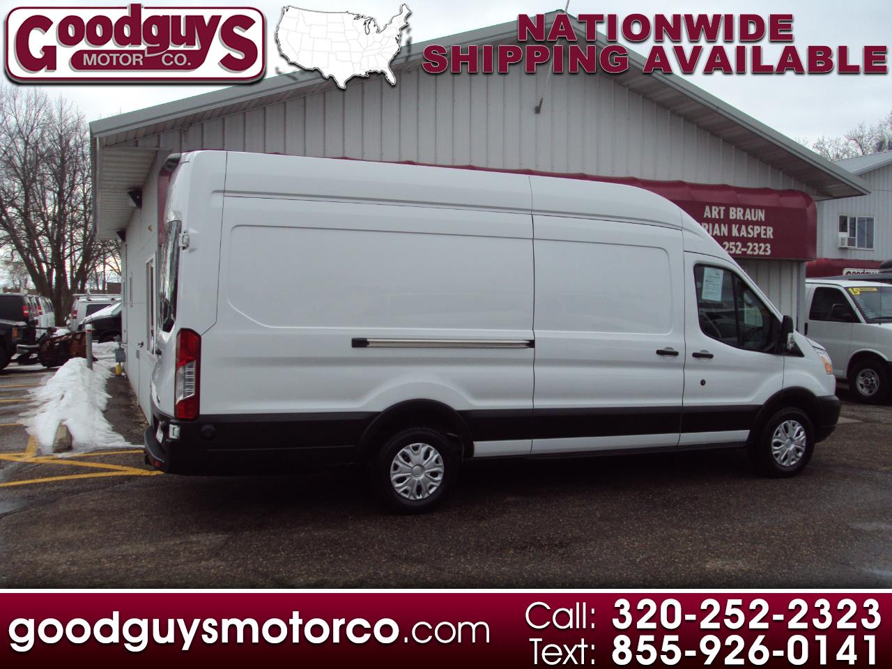 2019 Ford Transit Van T-250 148" EL Hi Rf 9000 GVWR Sliding RH Dr