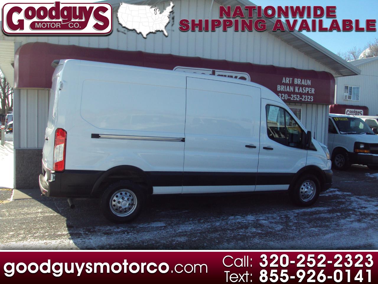 2023 Ford Transit Cargo Van T-250 130" Med Rf 9070 GVWR AWD
