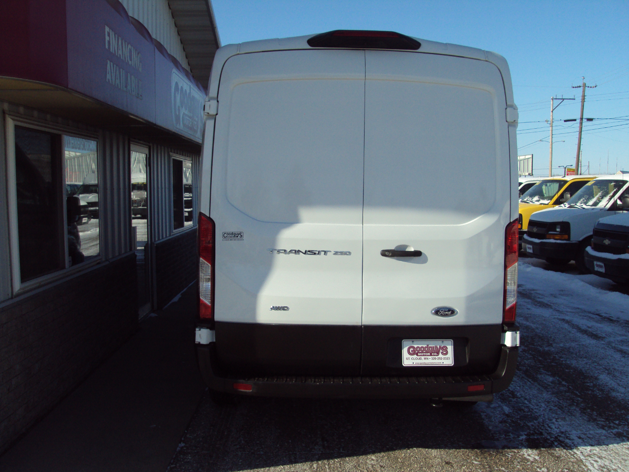 Ford Transit Cargo Van T-250 130" Med Rf 9070 GVWR AWD 2023