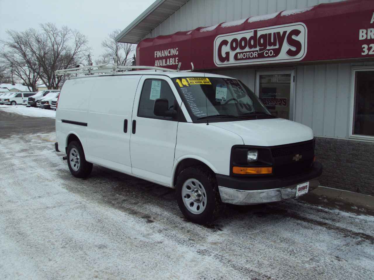 Chevrolet Express Cargo Van AWD 1500 135" 2014