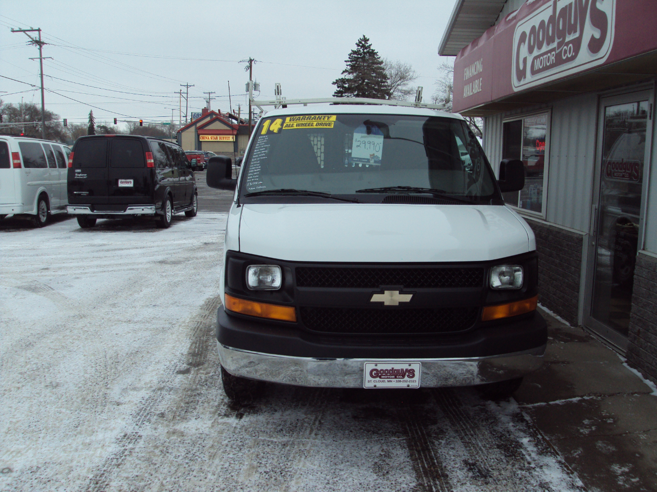 Chevrolet Express Cargo Van AWD 1500 135" 2014