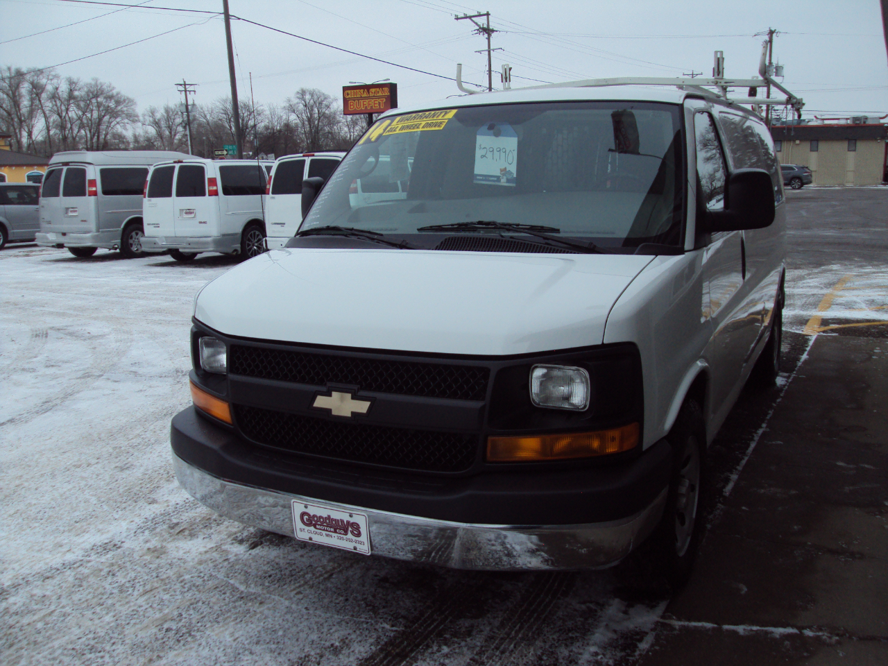 Chevrolet Express Cargo Van AWD 1500 135" 2014