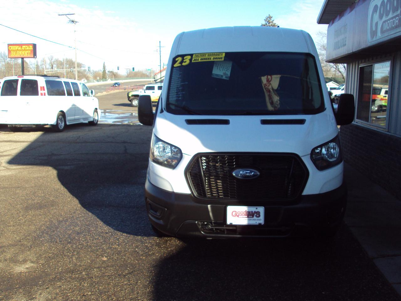 Ford Transit Cargo Van T-250 130" Med Rf 9070 GVWR AWD 2023