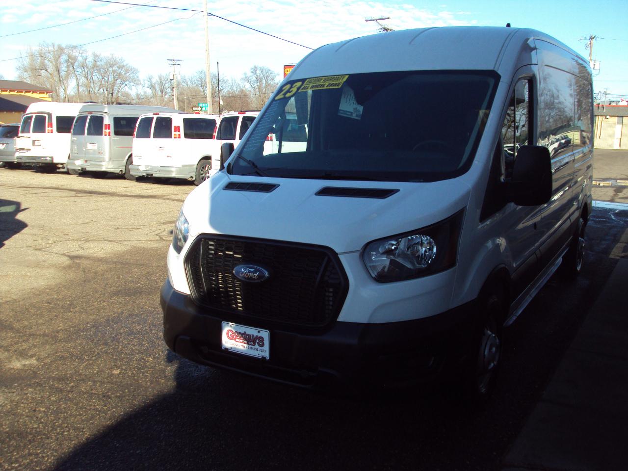 Ford Transit Cargo Van T-250 130" Med Rf 9070 GVWR AWD 2023