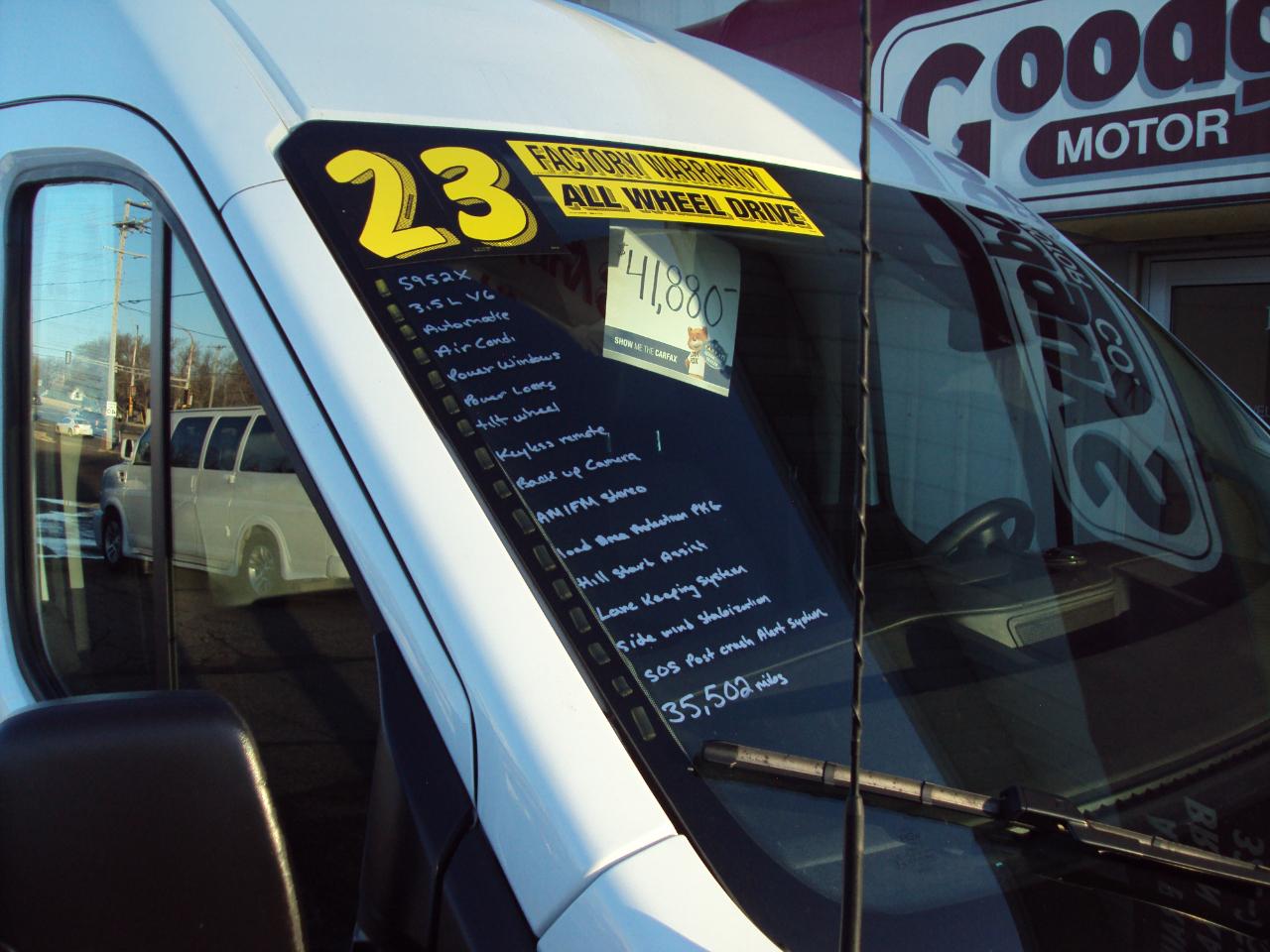 Ford Transit Cargo Van T-250 130" Med Rf 9070 GVWR AWD 2023