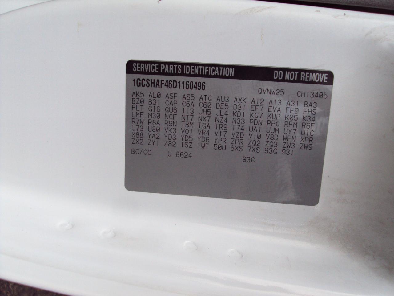 Chevrolet Express Cargo Van AWD 1500 135" 2013