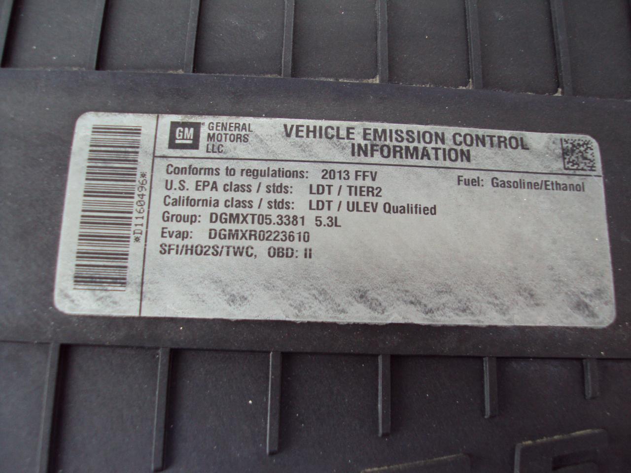 Chevrolet Express Cargo Van AWD 1500 135" 2013