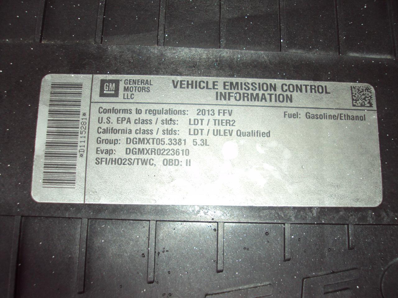 Chevrolet Express Cargo Van AWD 1500 135" 2013