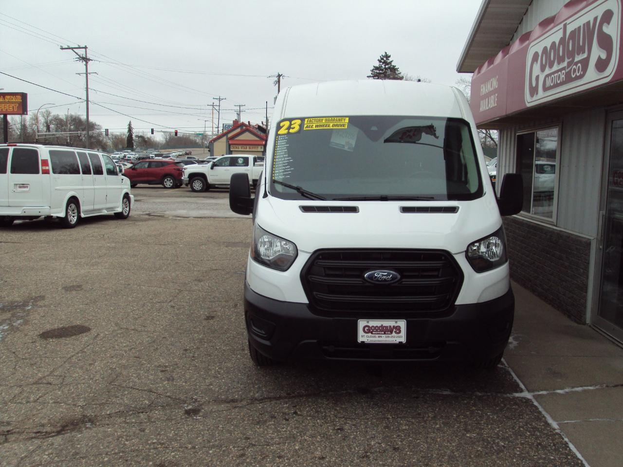 Ford Transit Cargo Van T-250 130" Med Rf 9070 GVWR AWD 2023