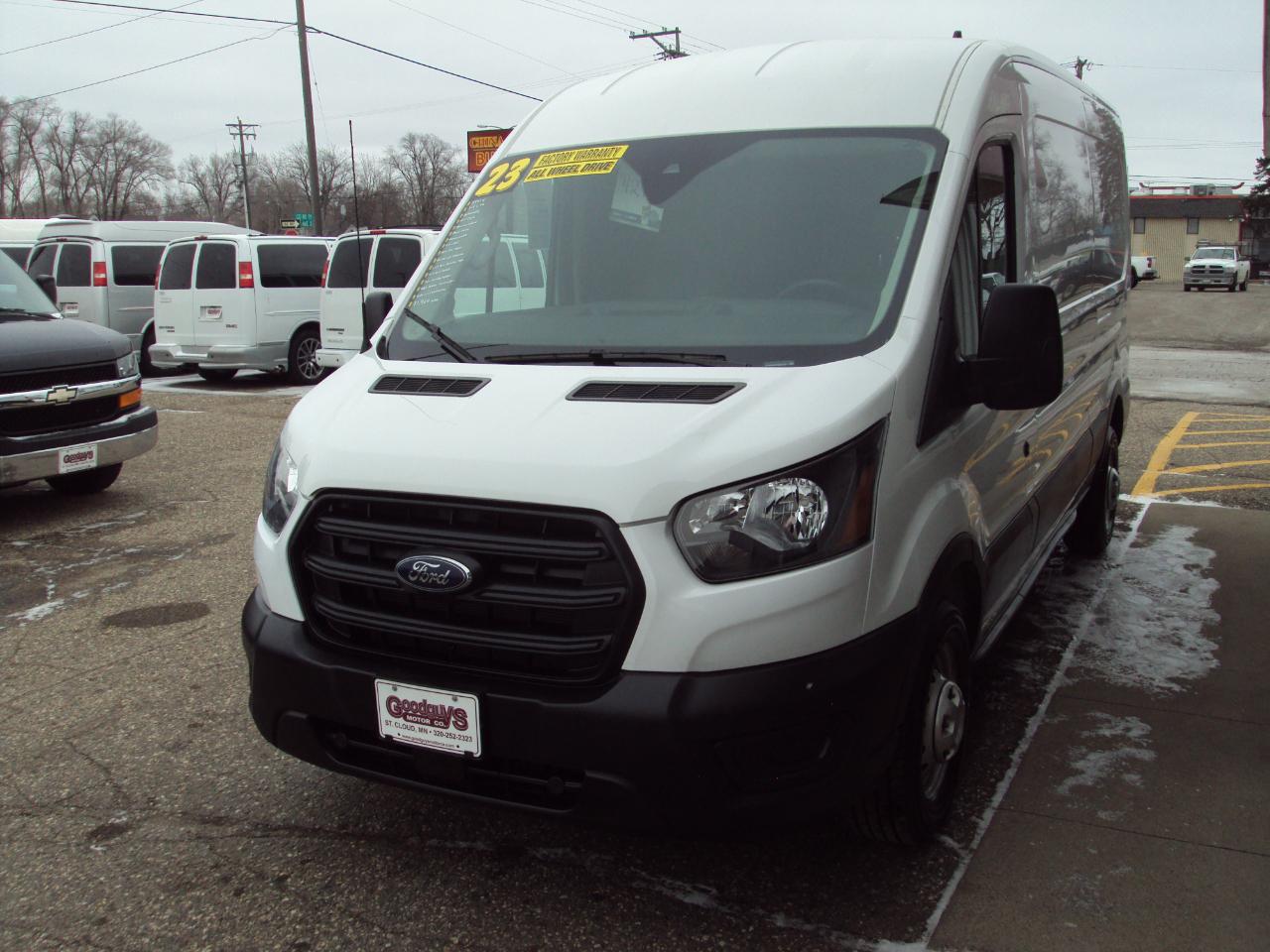 Ford Transit Cargo Van T-250 130" Med Rf 9070 GVWR AWD 2023