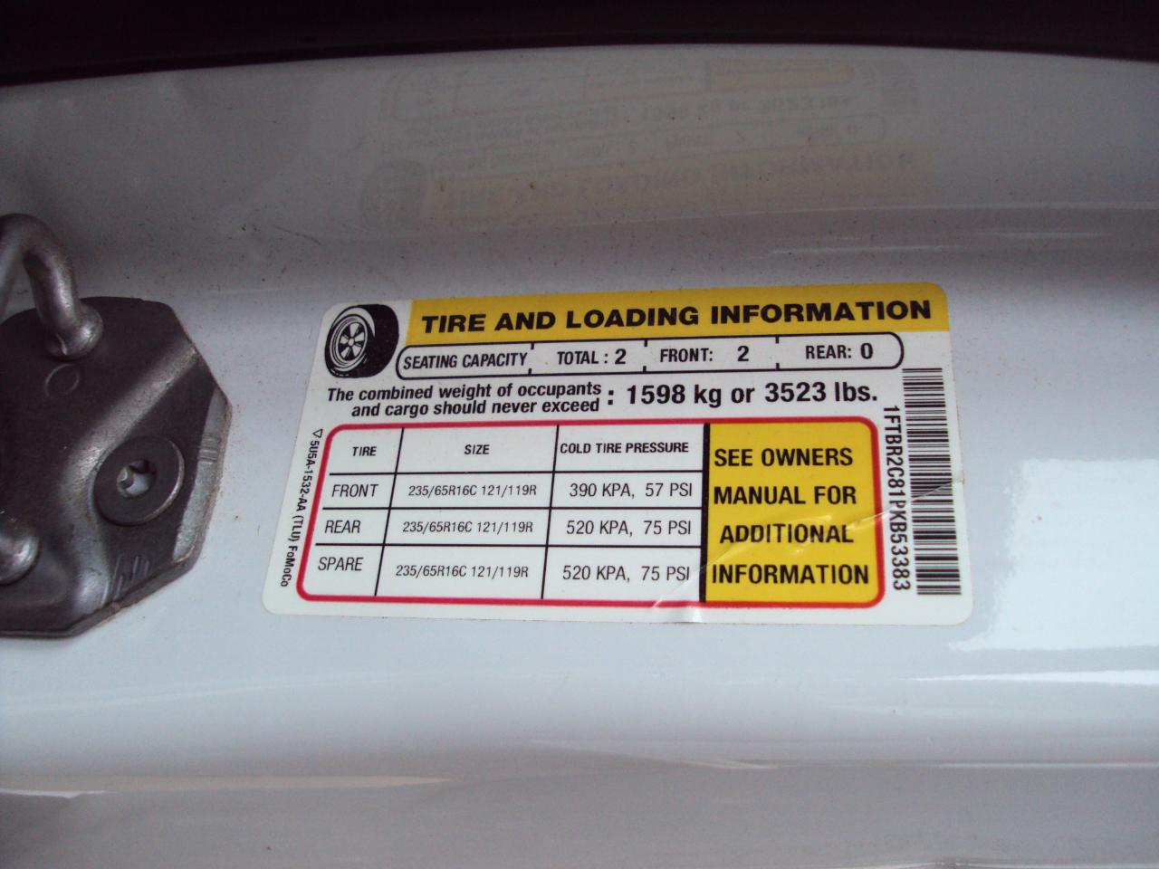 Ford Transit Cargo Van T-250 130" Med Rf 9070 GVWR AWD 2023