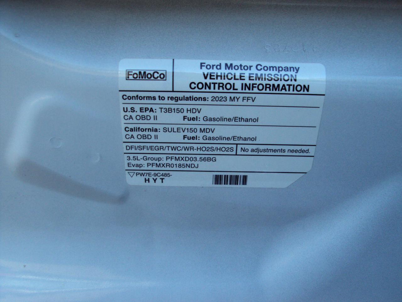 Ford Transit Cargo Van T-250 130" Med Rf 9070 GVWR AWD 2023