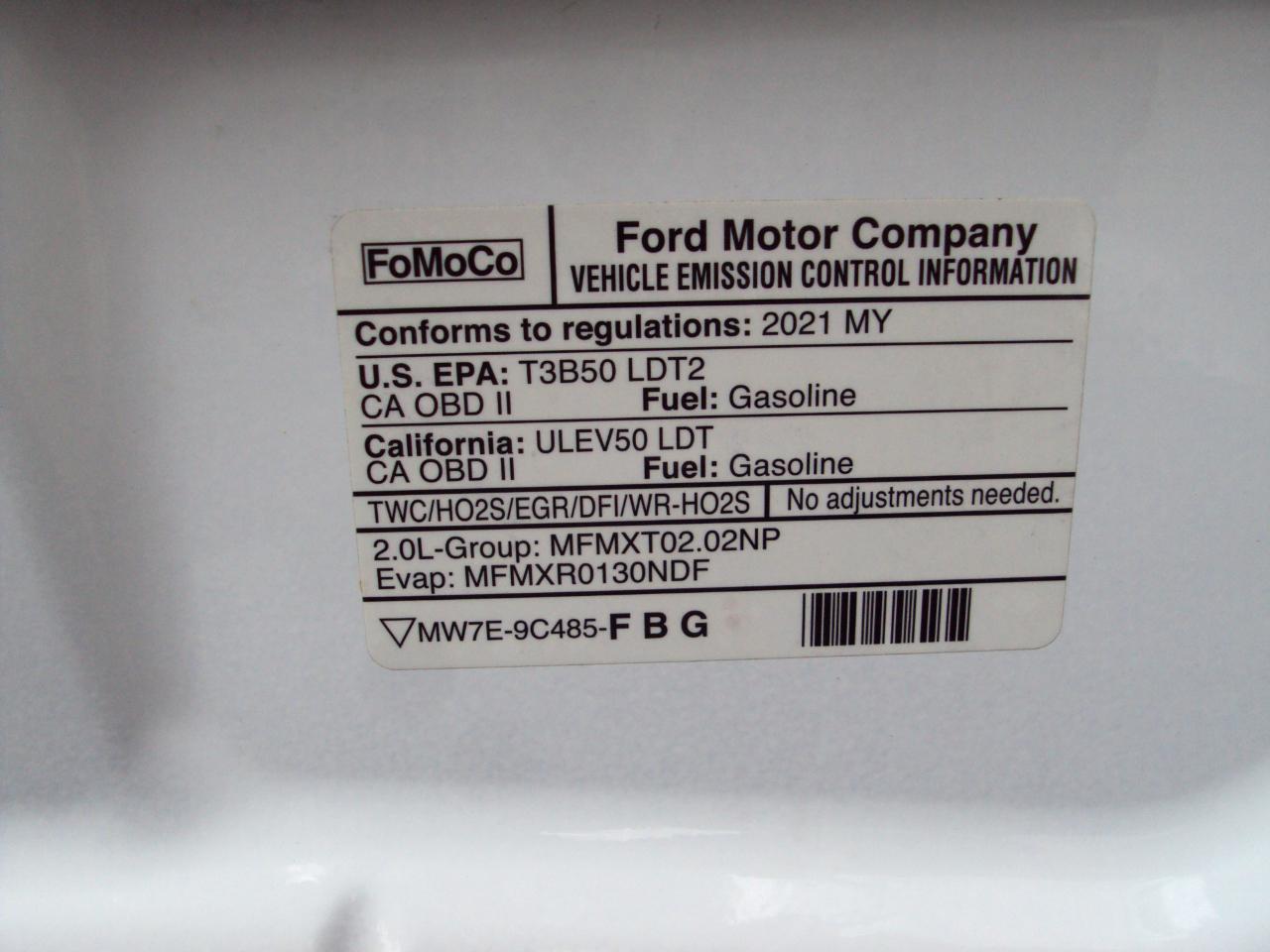 Ford Transit Connect Van XL LWB w/Rear Symmetrical Doors 2021