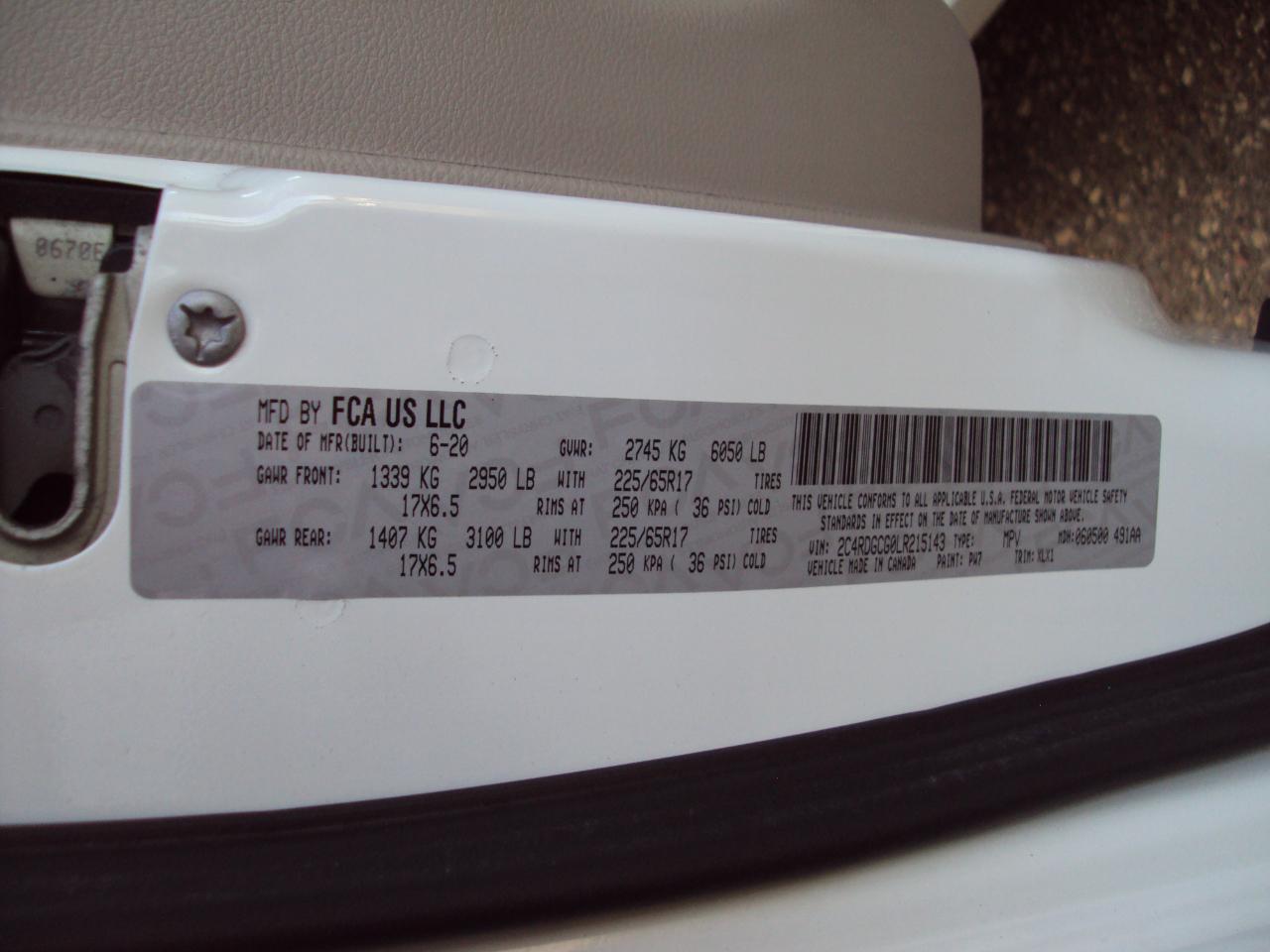 Dodge Grand Caravan  2020