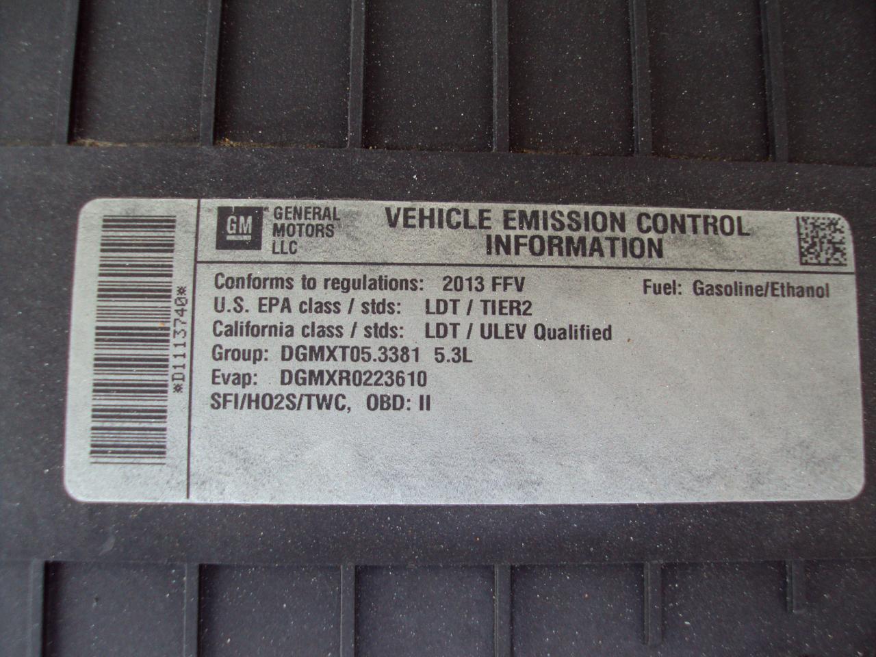 Chevrolet Express Cargo Van AWD 1500 135" 2013